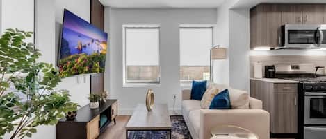 Televisie en een kantoor