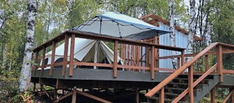Fabulous glamping in Talkeetna