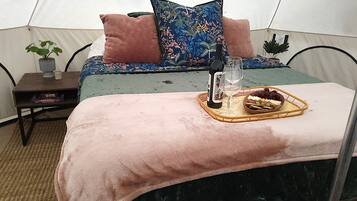 1 slaapkamer, beddengoed