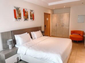 1 bedroom, Internet, bed sheets