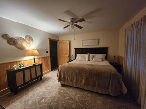 4 dormitorios, tabla de planchar con plancha, wifi y ropa de cama