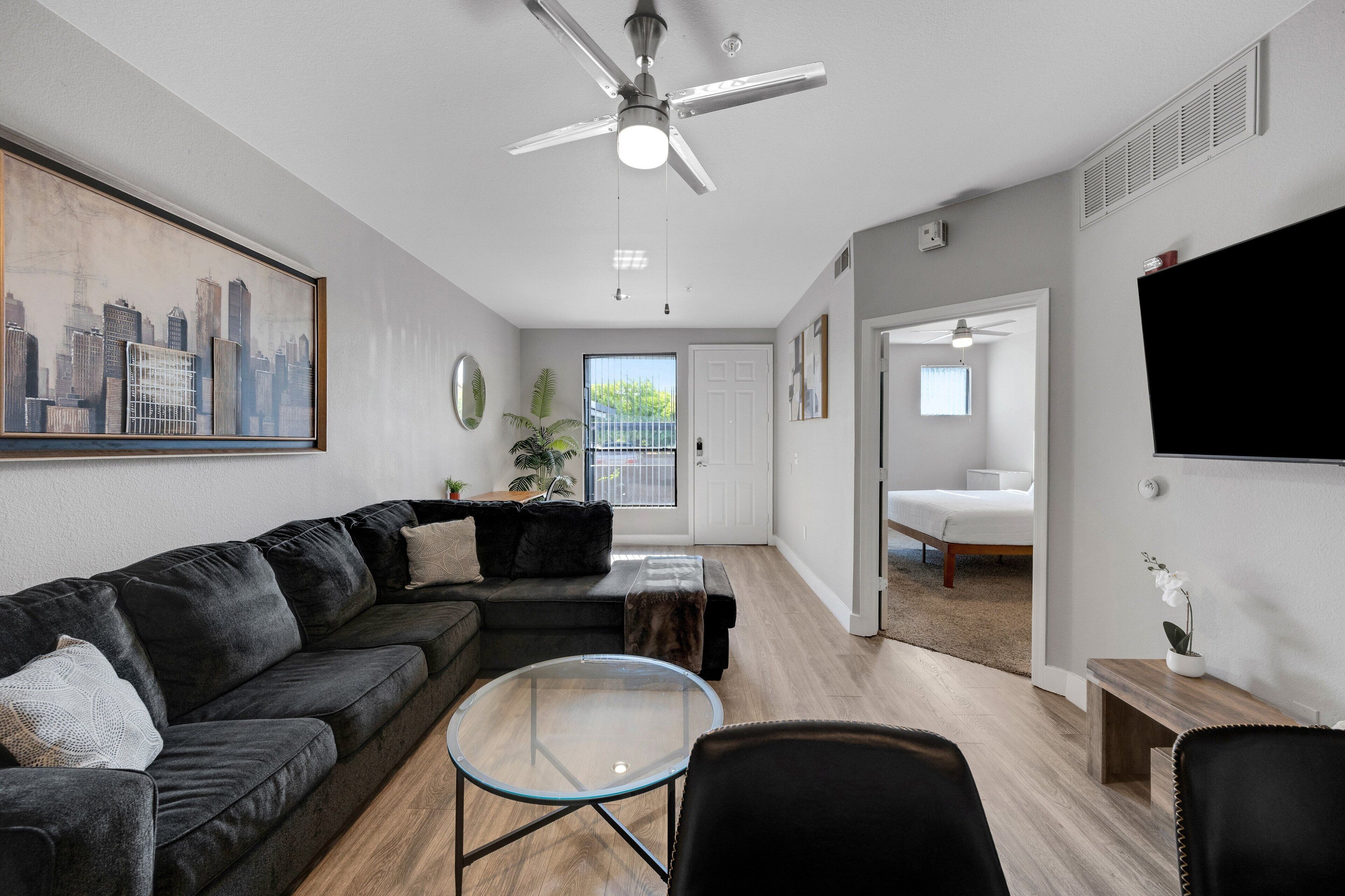 Appartement, 1 chambre | Coin séjour