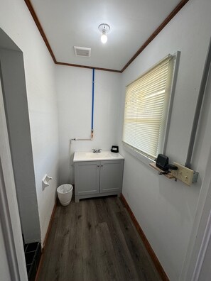 Towels, soap, toilet paper