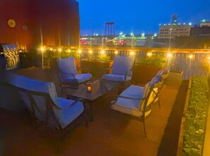 Overnattingsstedets uteområder