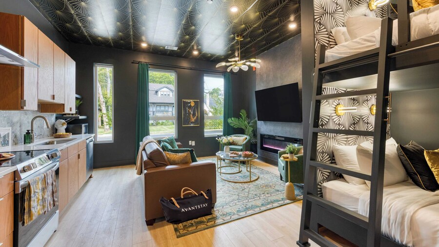 Stylish Studio for 6 Near Broadway & East Nashville Restaurants Lischey Loft by Avantstay