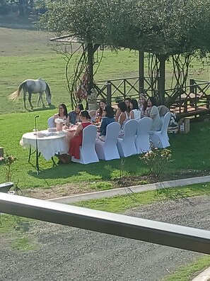 Outdoor dining