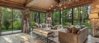 Abode at Teton Game, sweeping estate with 3 cabins