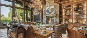 Abode at Teton Game, sweeping estate with 3 cabins