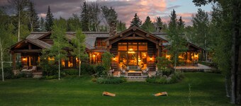 Abode at Teton Game | Sweeping Estate with 3 Cabins