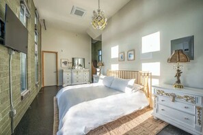 1 غرفة نوم وواي فاي وملاءات أسرّة