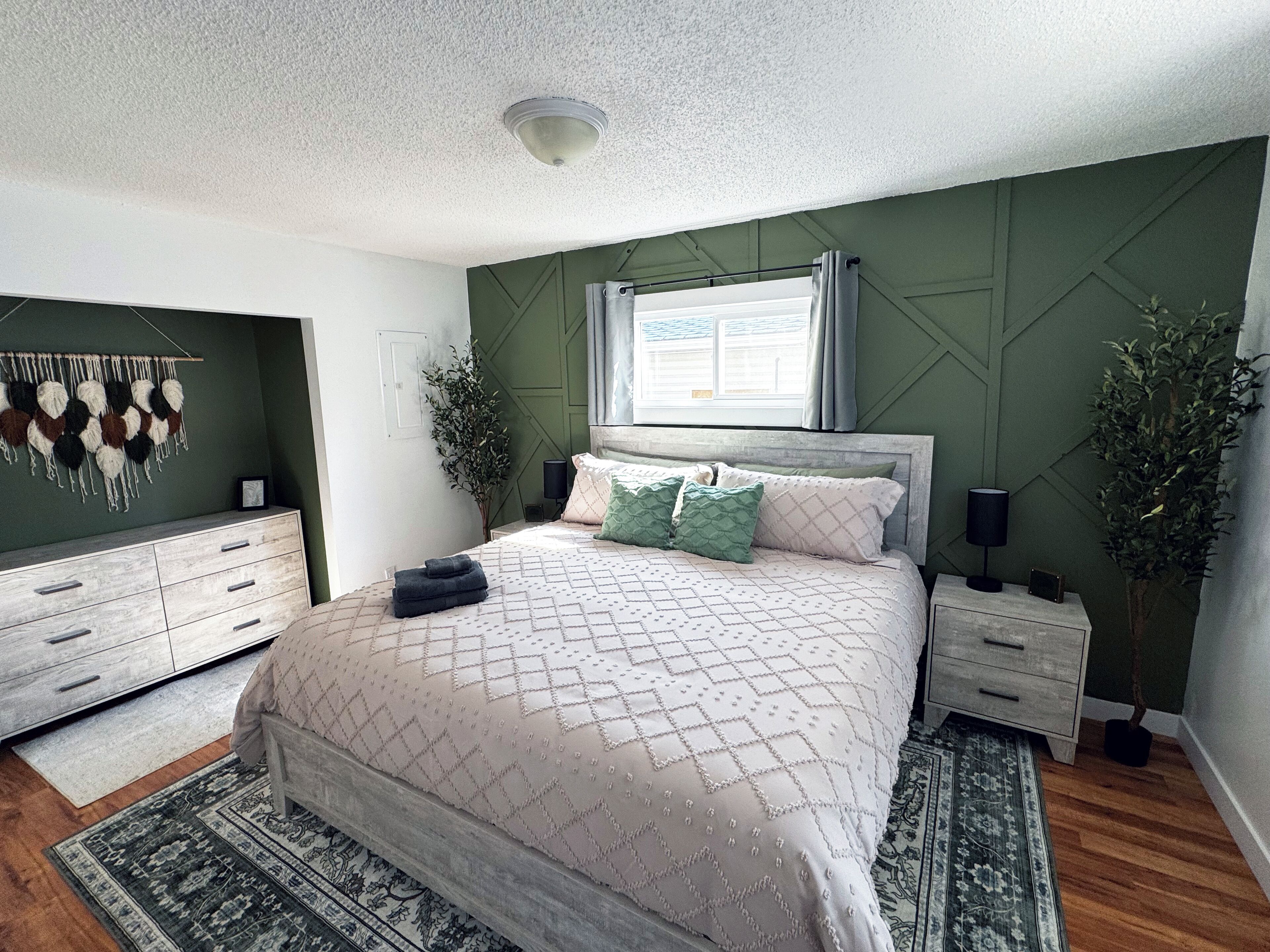 2 chambres, fer et planche à repasser, Wi-Fi gratuit, draps fournis