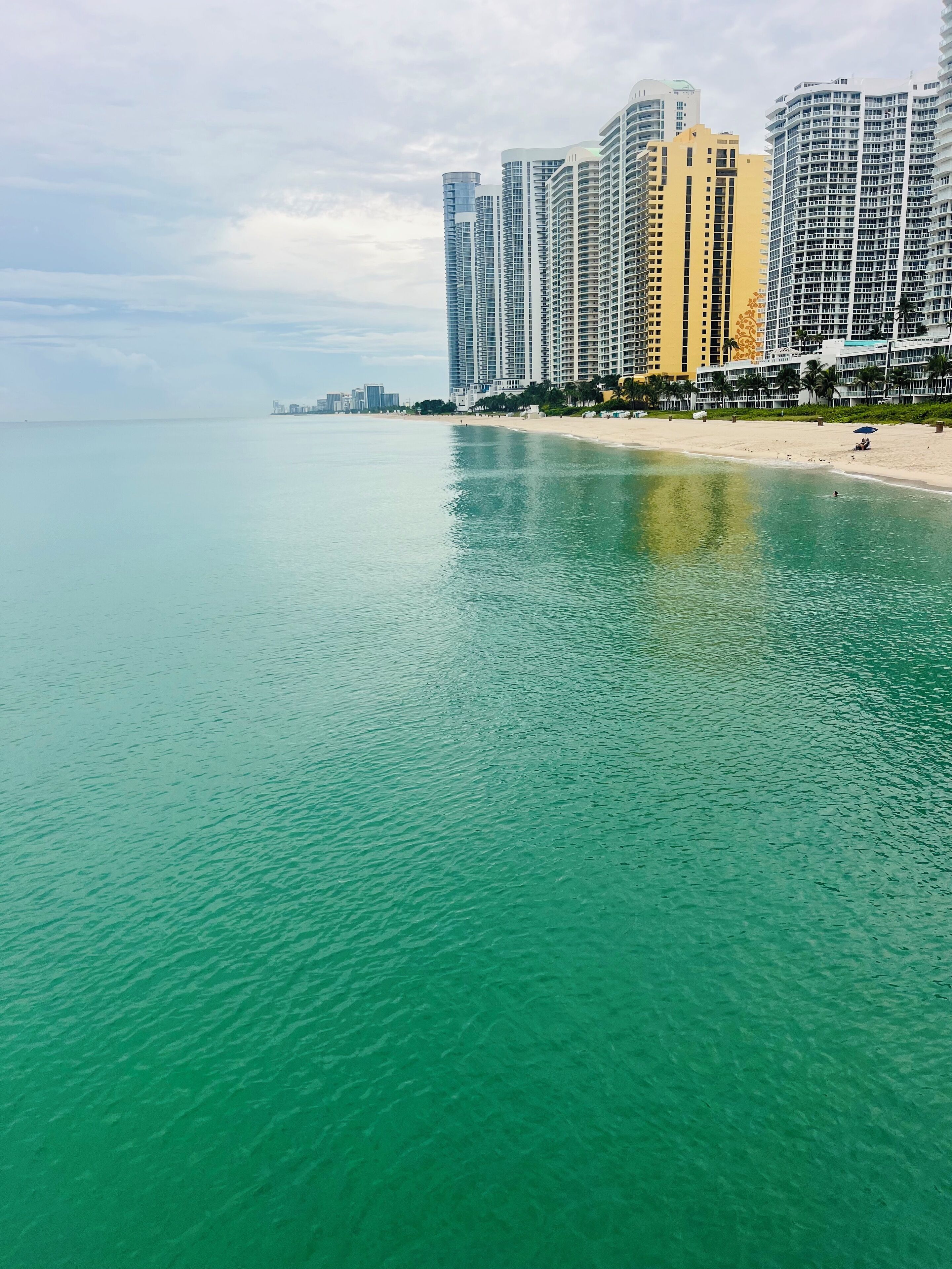Sun-loungers, beach towels