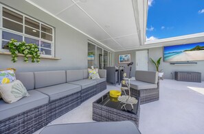 Terrace/patio - Hard Rock Stadium 5 min Home Pool Retreat (Miami)