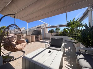 Terrace/patio - Villa Amalia 68: Top floor with solarium (Torrevieja)