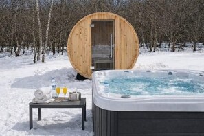 Bain à remous extérieur