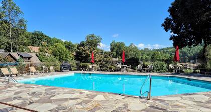 Luxurious escape in the heart of Lake Lure with Wifi and Private Porch