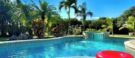 Alberca al aire libre