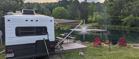 Terrain de lâhĂ©bergement