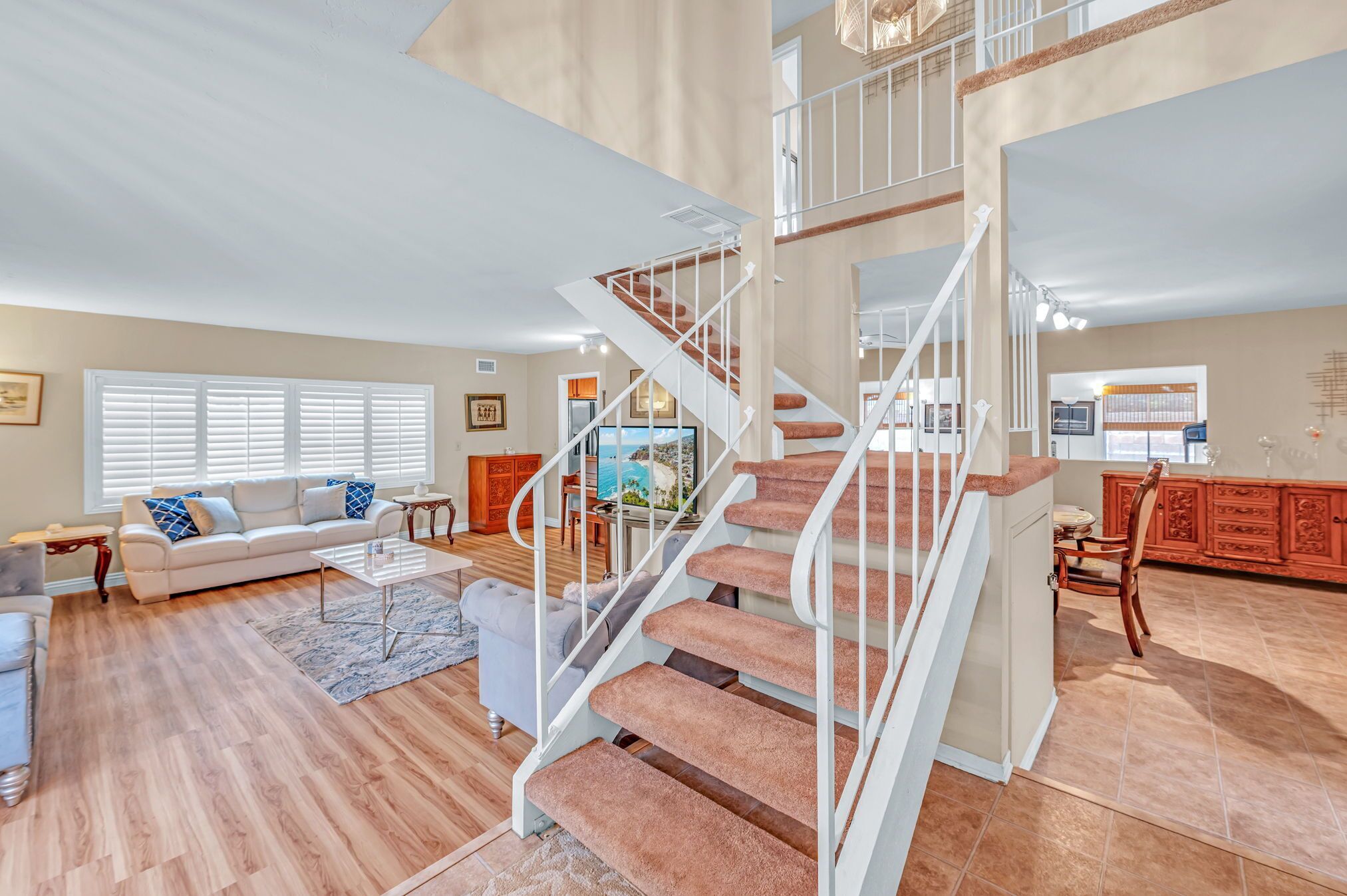 TV, fireplace, foosball, books