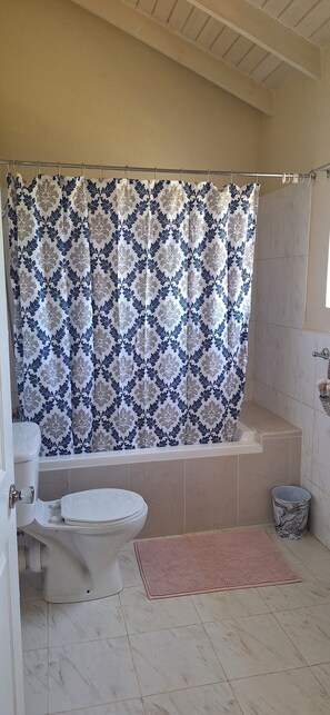 Towels, soap, toilet paper