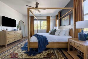 4 soverom, strykejern/-brett, wi-fi og sengetøy