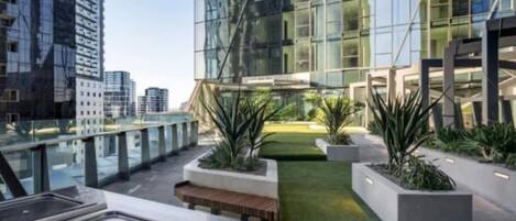 Enceinte de l’hébergement