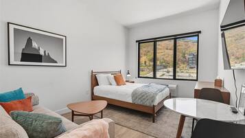 2 bedrooms, iron/ironing board, travel crib, free WiFi