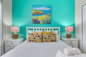 10 bedrooms, desk, iron/ironing board, travel crib