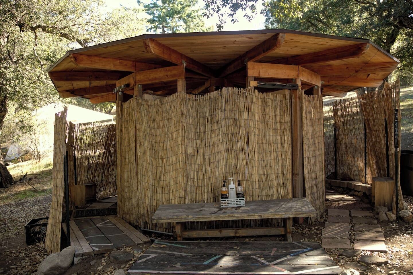 Overnattingsstedets uteområder