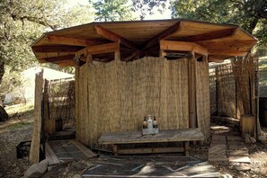 Enceinte de l’hébergement