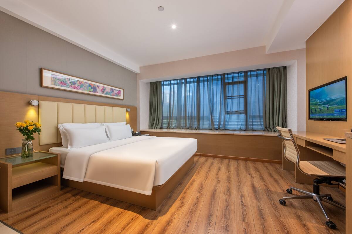 Habitación Business doble | Escritorio, espacio para trabajar con un portátil, wifi gratis