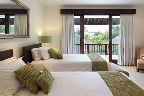 4 habitaciones, caja de seguridad en la habitación, escritorio y wifi 