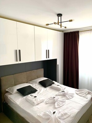 2 chambres, fer et planche Ă repasser, Wi-Fi, draps fournis