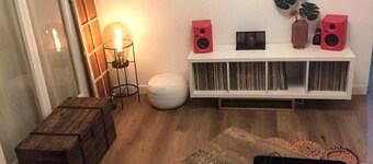 Room with terrace in the center of Ibiza at 250m from the beach.