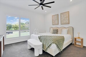 4 bedrooms, iron/ironing board, travel crib, WiFi