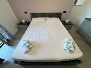 2 slaapkamers, een strijkplank/strijkijzer, wifi (toeslag), beddengoed