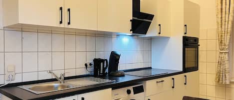 Microwave, oven, stovetop