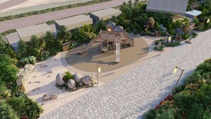 منطقة لعب الأطفال - خارجية