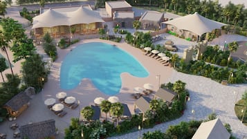 Alberca al aire libre