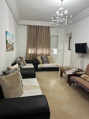 Departamento, 1 habitación, con acceso para personas discapacitadas | Sala de estar