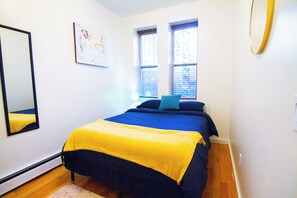 2 bedrooms, iron/ironing board, free WiFi, bed sheets