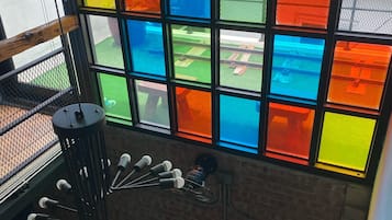 Gallery-Vierbettzimmer, Balkon, Stadtblick