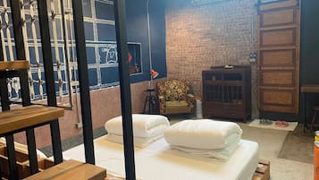 Gallery Quadruple Room, Balcony, City View | Blackout drapes, free WiFi