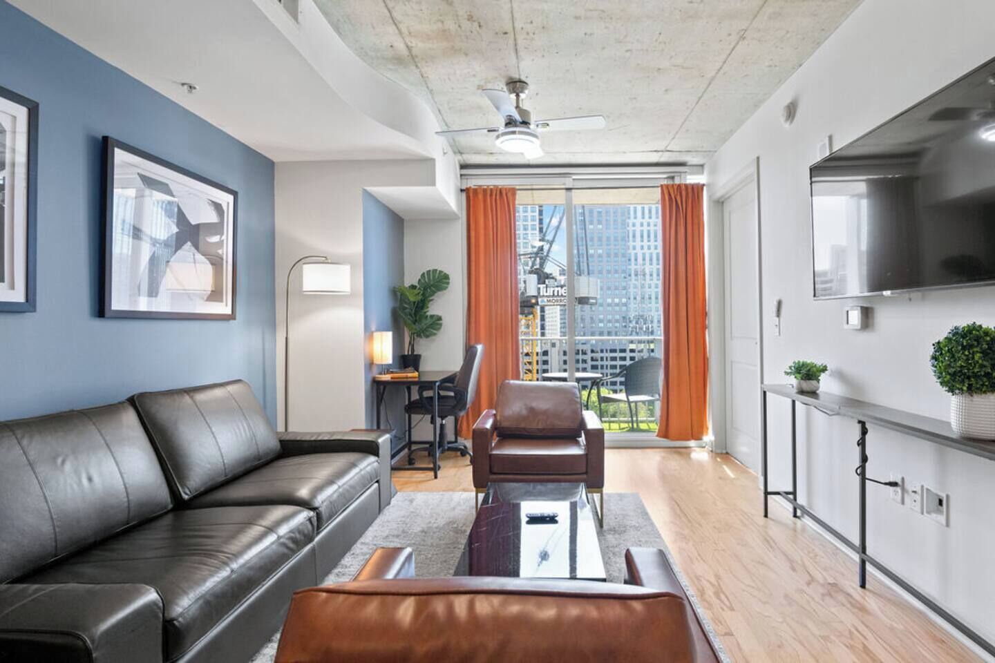TV, offices