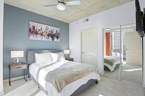 1 bedroom, iron/ironing board, free WiFi, bed sheets