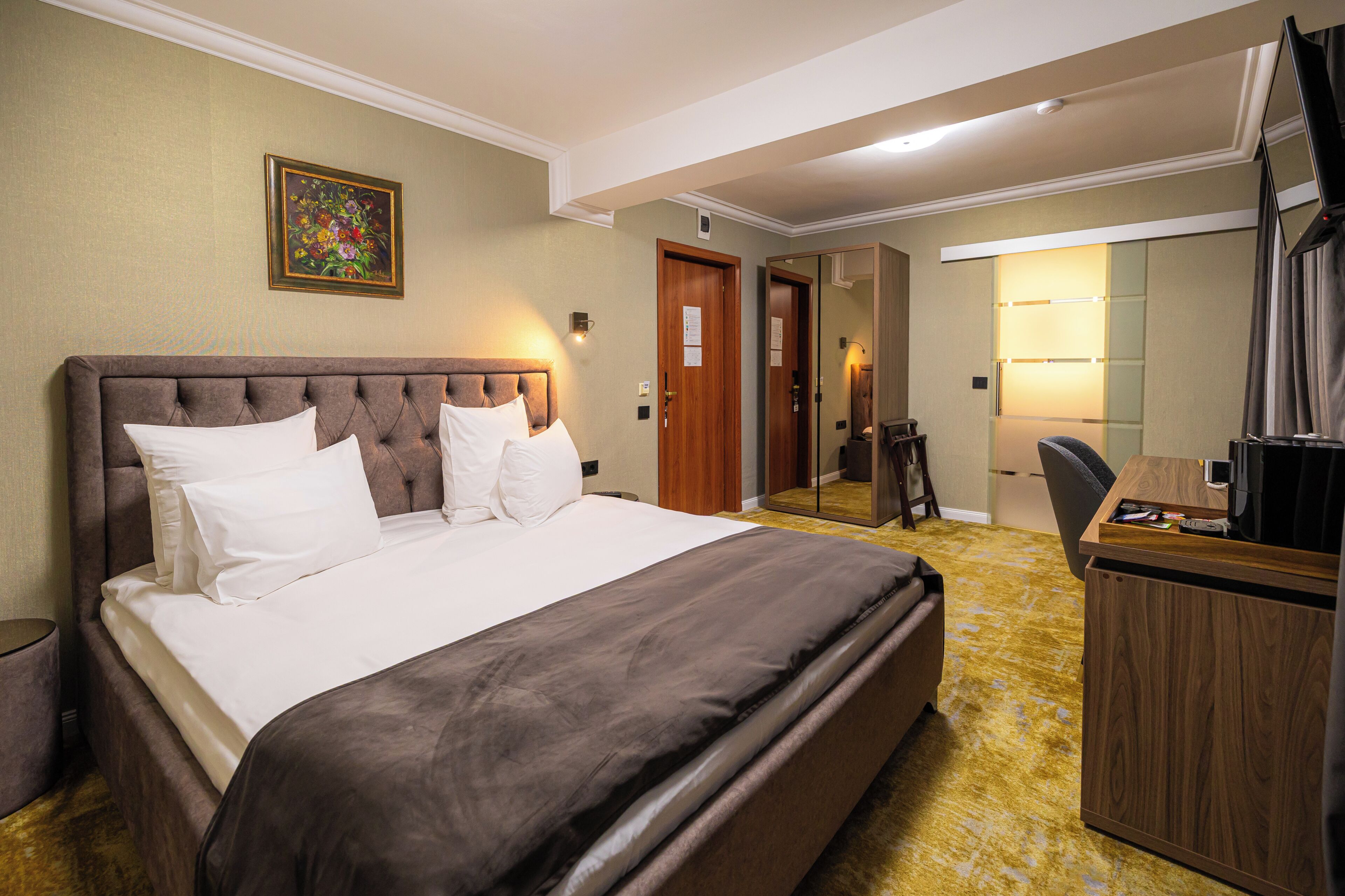 Standard Double Room, Balcony, City View