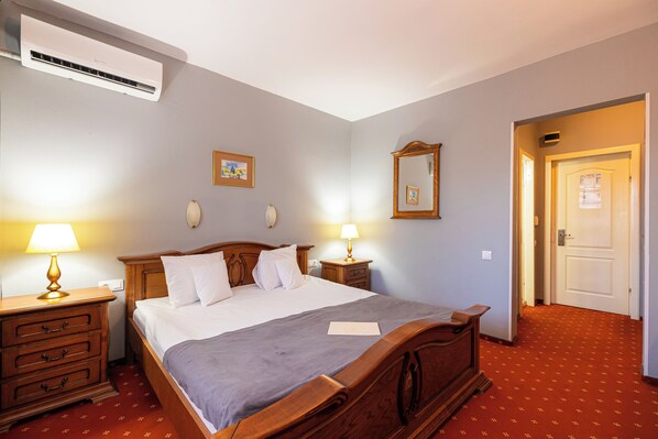 Basic Double Room | Desk, blackout curtains, iron/ironing board, free WiFi