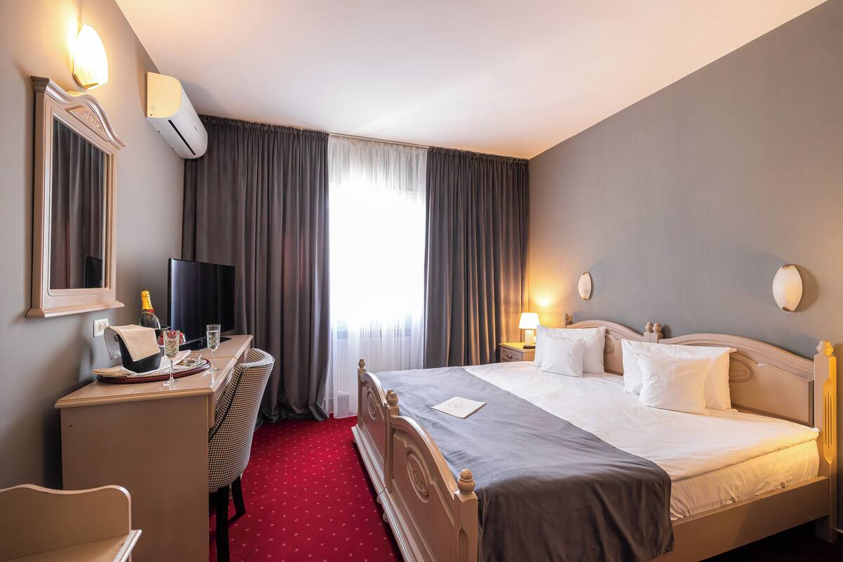 Basic Double Room | Desk, blackout drapes, iron/ironing board, free WiFi