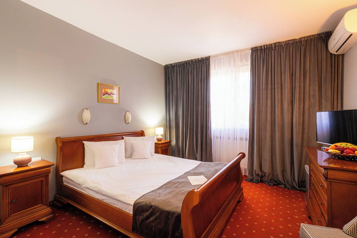 Basic Double Room Single Use | Desk, blackout drapes, iron/ironing board, free WiFi
