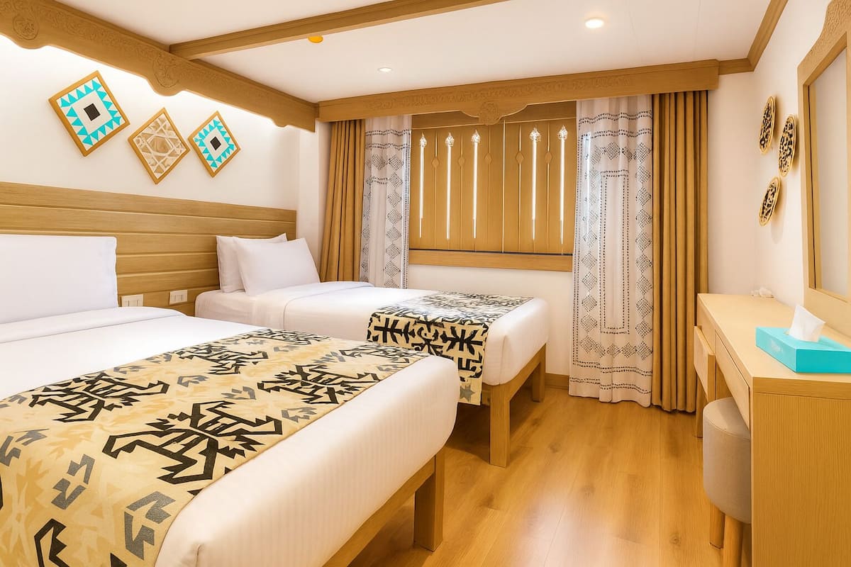In-room safe, blackout drapes, soundproofing